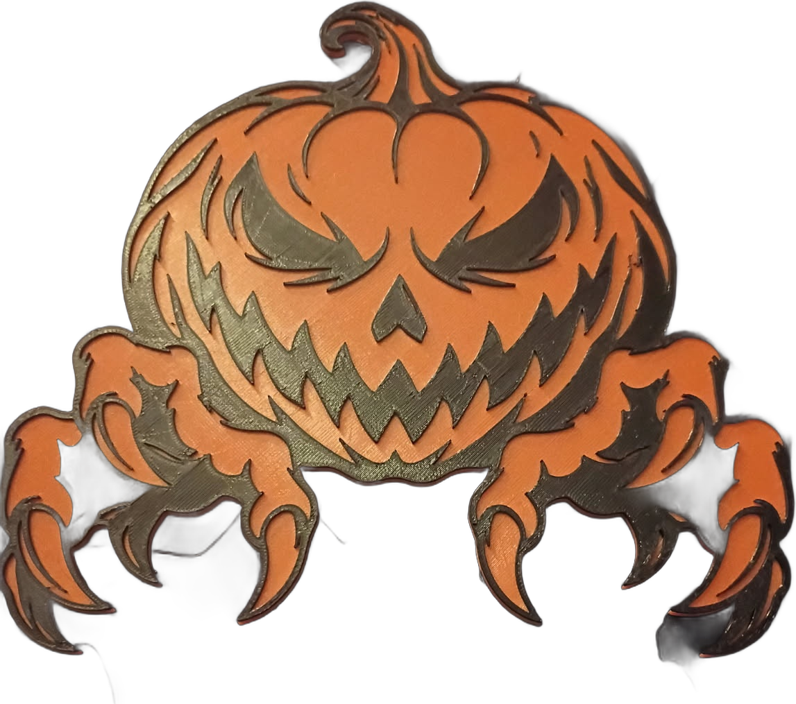 Halloween Jack-o'-Lantern Wall Décor
