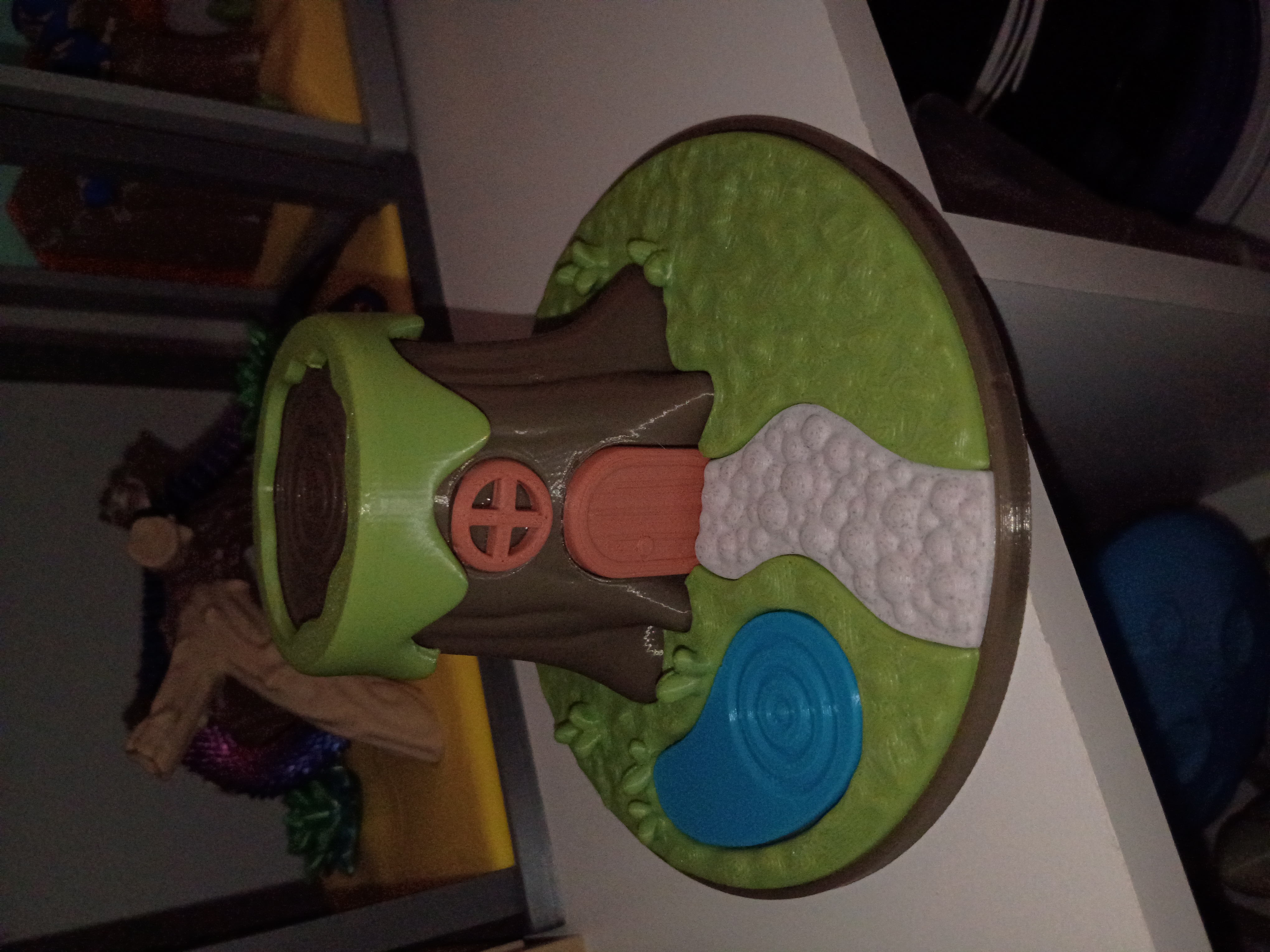 Tree-Stump Fairy House